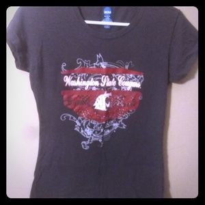 Women's WSU cougar tee LARGE